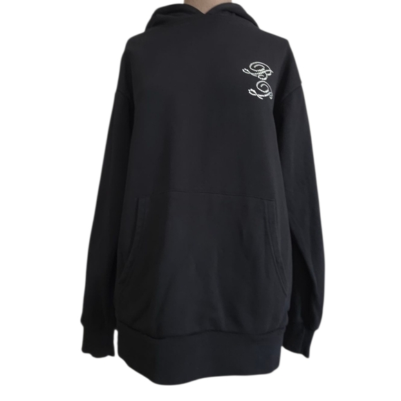 Baby Phat Forever 21  Rhinestone Hoodie Black  Small - Picture 9 of 14